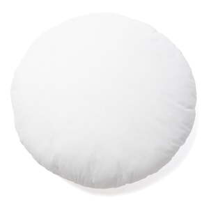 Bijelo punilo za jastuk Kave Home Fluff, ø 45 cm