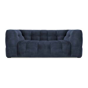 Plava baršunasta sofa Windsor & Co Sofas Vest, 208 cm