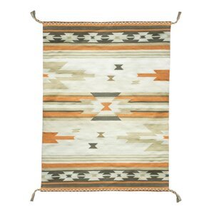 Dvostrani vanjski tepih od reciklirane plastike Green Decore Aztec, 120 x 180 cm