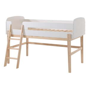 Povišeni krevet od borovine Vipack Kiddy, 90 x 200 cm
