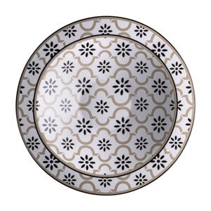 Keramički duboki tanjur za serviranje Brandani Alhambra, ø 30 cm