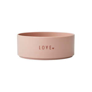 Zužičasta dječja zdjelica Design Letters Mini Love, ø 11 cm
