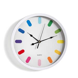 Zidni sat ø 30 cm Rainbow – Tomasucci