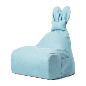 Plava dječja vreća za sjedenje The Brooklyn Kids Funny Bunny