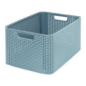 Siva košara za odlaganje Curver Style, 30 l