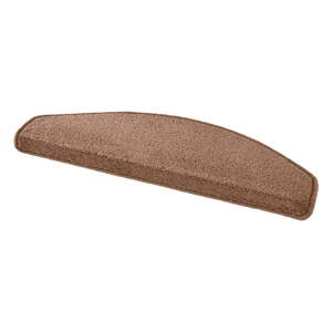 Set od 15 smeđih tepiha za stepenice Hanse Home Fancy, 23 x 65 cm