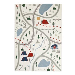 Dječji tepih Nattiot Little Camper, 123 x 180 cm
