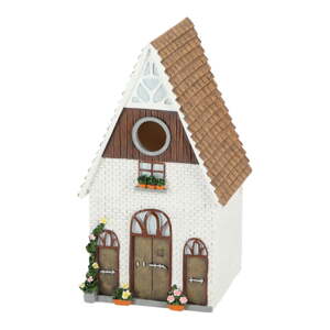 Bijela kućica za ptice Esschert Design Farm House