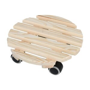 Drveni mobilni stalak za tegle za bilje ø 29 cm (visina 8 cm) Indoor – Esschert Design