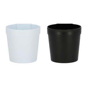 Plastične viseće i zidne posude za cvijeće u setu 2 kom ø 10 cm – Esschert Design