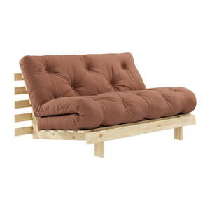 Podesivi kauč 140 cm Karup Design Roots Raw/Clay Brown