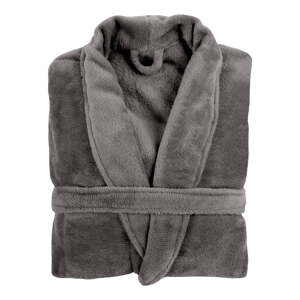 Sivi plišani kućni ogrtač Tiseco Home Studio Cosy, L / XL