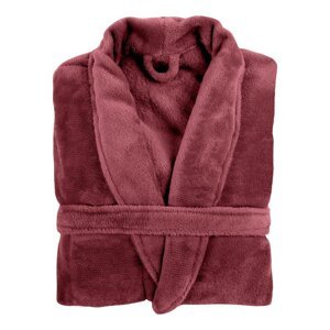 Crveni plišani kućni ogrtač Tiseco Home Studio Cosy, L / XL