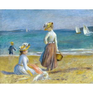 Reprodukcija slike Auguste Renoir - Figures on the Beach, 50 x 40 cm