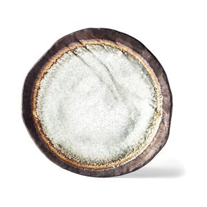 Sivi keramički tanjur MIJ Akane, ø 27 cm
