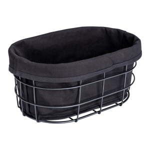 Crna košara Wenko Black Outdoor Kitchen Bela