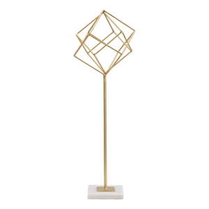 Statua u zlatnom dekoru Mauro Ferretti Cube