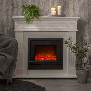 Svijetleći LED ukras s imitacijom Star Trading Fireplace Fireplace, širine 50 cm