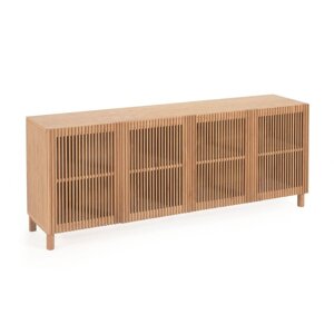 Niska komoda u dekoru hrasta u prirodnoj boji 180x72 cm Beyla – Kave Home