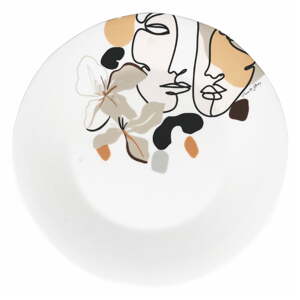 Keramički tanjur za posluživanje VDE Tivoli 1996 Face to Grey, ø 35 cm
