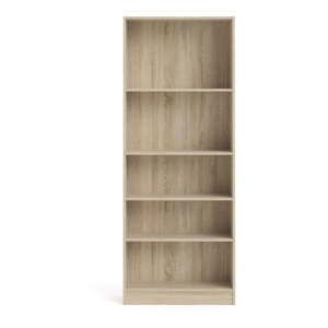 Biblioteka u dekoru hrasta Tvilum Basic, 79 x 203 cm