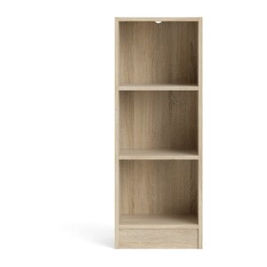 Biblioteka u hrastovom dekoru Tvilum Basic, 41 x 107 cm