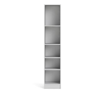 Bijela biblioteka Tvilum Basic, 41 x 203 cm