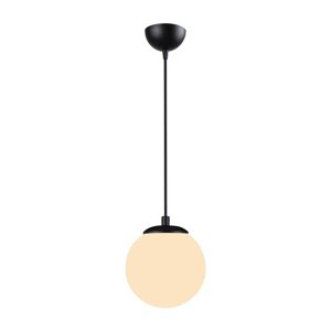 Crna viseća svjetiljka Squid Lighting Efe, visina 120 cm