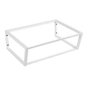 Bijelo željezno zidno postolje ispod umivaonika 60x20 cm Ska – Sapho