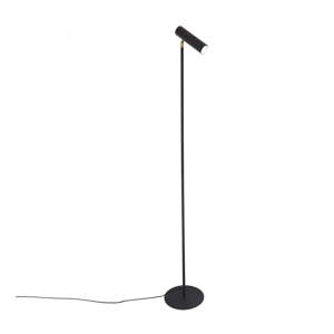 Crna podna svjetiljka SULION Milan, visina 150 cm