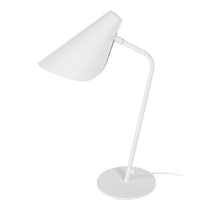 Bijela stolna lampa SULION Lisboa, visina 45 cm