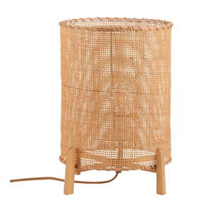 Stolna lampa od ratana SULION Wala, visina 35 cm