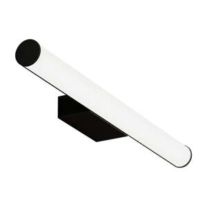 Crna zidna svjetiljka SULION Caspio, dužine 60 cm