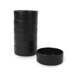 Set od 6 crnih keramičkih zdjela My Ceramic, ø 14 cm