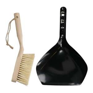 Set metle i lopatice od bukovine Kitchen Craft Natural Elements