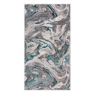 Sivi/tirkizni tepih 240x340 cm Marbled – Flair Rugs