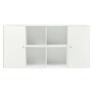 Bijela zidna komoda Hammel Mistral Kubus, 136 x 69 cm