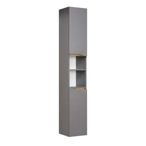 Sivi visoki kupaonski ormarić 30x186 cm Set 357 - Pelipal