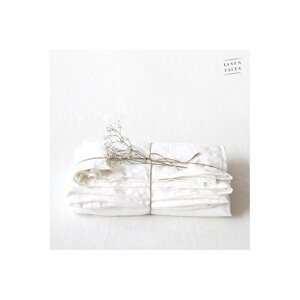 Bijela lanena plahta 230x270 cm White – Linen Tales