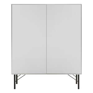 Bijelo-crna visoka komoda 91x111 cm Edge by Hammel - Hammel Furniture