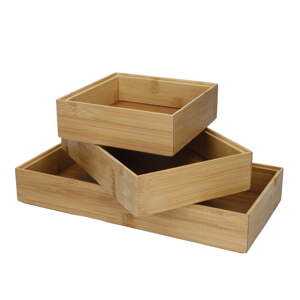 Organizatori ladica od bambusa u setu od 3 kom Copco - Kitchen Craft