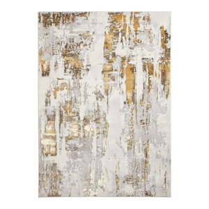 Sivo-zlatni tepih 220x160 cm Apollo - Think Rugs