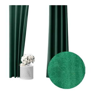 Zelena zavjesa za zamračivanje 250x100 cm - Mila Home