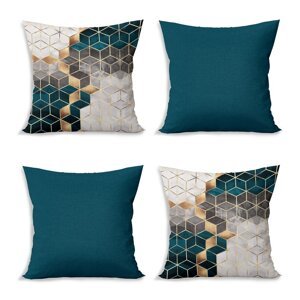 Jastučnice u setu od 4 kom 43x43 cm Optic - Minimalist Cushion Covers