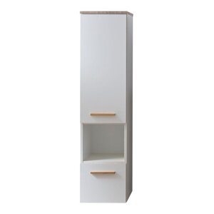 Bijeli visoki viseći kupaonski ormarić 30x123 cm Set 931 - Pelipal