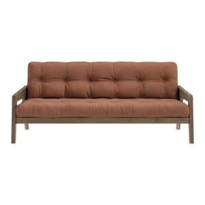 Narančasti kauč na razvlačenje 204 cm Grab - Karup Design