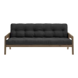 Sivi kauč na razvlačenje 204 cm Grab - Karup Design
