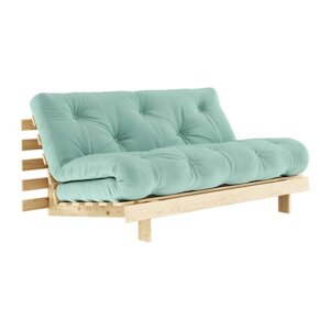 Zelena sofa na razvlačenje 160 cm Roots - Karup Design