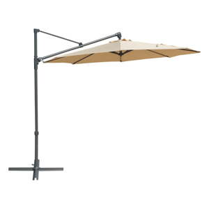 Bež suncobran ø 300 cm Roja - Rojaplast