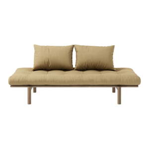Žuti kauč na razvlačenje 200 cm Pace - Karup Design